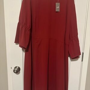 J. Jill Women's Red Dress